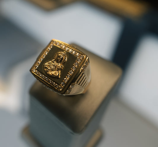 10kt Saint Barbara Ring