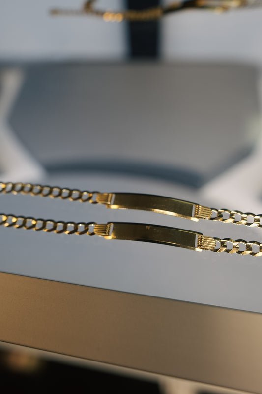 10kt Name Bracelet