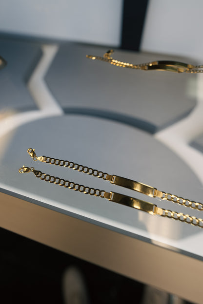 10kt Name Bracelet