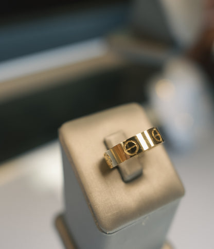 10kt Screw Ring