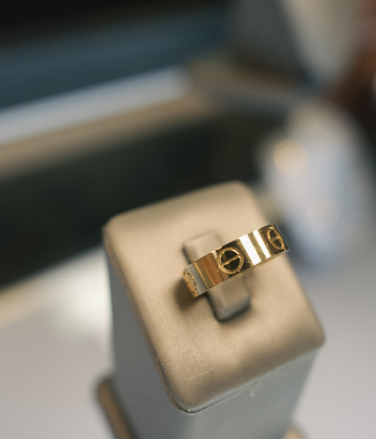 10kt Screw Ring